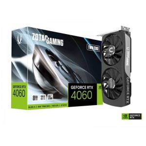 Zotac GeForce RTX 4060 8GB GDDR6 Twin Edge Κάρτα Γραφικών (ZT-D40600E-10M)