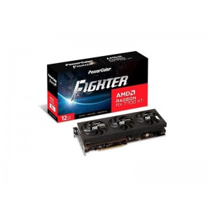 PowerColor Radeon RX 7700 XT 12GB GDDR6 Fighter OC Κάρτα Γραφικών (RX7700XT 12G-F/OC)