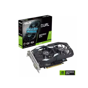 Asus GeForce GTX 1650 4GB GDDR6 Dual P-EVO D6 OC Κάρτα Γραφικών (90YV0EZD-M0NA00)