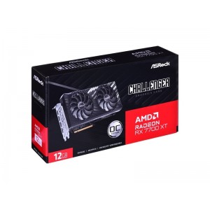 ASRock Radeon RX 7700 XT 12GB GDDR6 Challenger OC Κάρτα Γραφικών ( 90-GA4QZZ-00UANF)