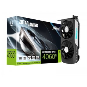 Zotac GeForce RTX 4060 Ti 16GB GDDR6 Twin Edge Κάρτα Γραφικών (ZT-D40620E-10M)