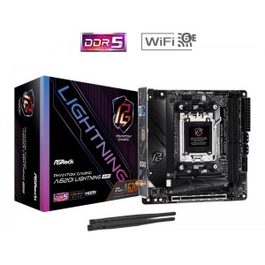 ASRock A620I Lightning WiFi Motherboard Mini ITX με AMD AM5 Socket (A620I LIGHTNING WIFI)