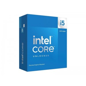 Intel Core i5-14600KF 2.6GHz Επεξεργαστής 14 Πυρήνων για Socket 1700 σε Κουτί (BX8071514600KF)