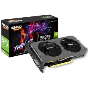 Inno 3D GeForce RTX 3050 8GB GDDR6 Twin X2 Κάρτα Γραφικών (N30502-08D6-1711VA41)