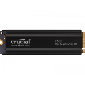 Crucial T500 SSD 1TB M.2 NVMe PCI Express 4.0 (CT1000T500SSD5)