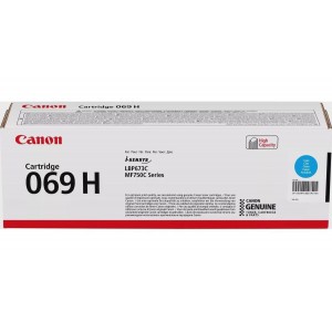 Canon 069H Toner Laser Εκτυπωτή Κυανό High Yield 5500 Σελίδων (5097C002)