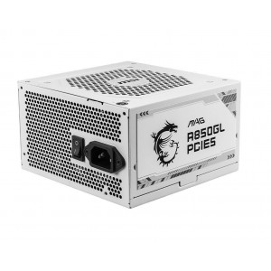 MSI MAG A850GL PCIE5 850W Λευκό Τροφοδοτικό Υπολογιστή Full Modular 80 Plus Gold (306-7ZP8A24-CE0)