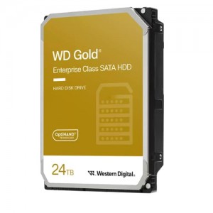Western Digital Gold Enterprise Class 24TB HDD Σκληρός Δίσκος 3.5'' SATA III 7200rpm με 512MB Cache για Server / Καταγραφικό (WD241KRYZ)