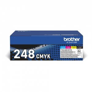 Brother TN-248VAL Multipack Toner Laser Εκτυπωτή Μαύρο 4τμχ (TN248VAL)