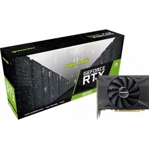 Manli GeForce RTX 3050 8GB GDDR6 Nebula Single Κάρτα Γραφικών (N64030500M15802)