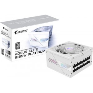 Gigabyte Aorus Elite P1000W 1000W Λευκό Τροφοδοτικό Υπολογιστή Full Modular 80 Plus Platinum (GP-AE1000PM PG5 ICE)
