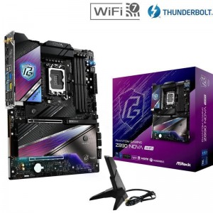 ASRock Phantom Gaming Z890 Nova WiFi Motherboard ATX με Intel 1851 Socket (90-MXBPS0-A0UAYZ)