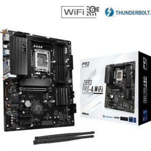 ASRock Z890 Pro-A WIFI Motherboard ATX με Intel 1851 Socket (90-MXBP60-A0UAYZ)