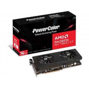 PowerColor Radeon RX 7800 XT 16GB GDDR6 Κάρτα Γραφικών (RX7800XT) (RX7800XT 16G-P)