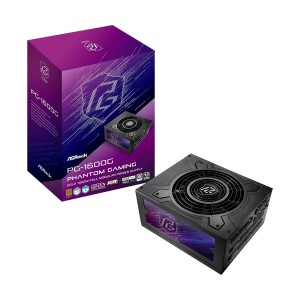 ASRock Phantom Gaming PG-1600G 1600W Μαύρο Τροφοδοτικό Υπολογιστή Full Modular 80 Plus Gold (90-UXP160-GFEAAB)