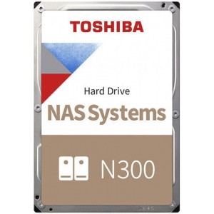 Toshiba N300 Bulk 22TB HDD Σκληρός Δίσκος 3.5" SATA III 7200rpm με 512MB Cache για NAS HDWG62CUZSVA (HDWG62CUZSVA)