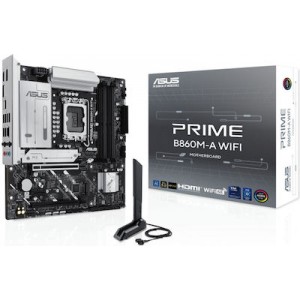 Asus Prime B860M-A WIFI Motherboard Micro ATX με Intel 1851 Socket (90MB1JY0-M0EAY0)