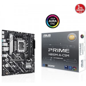 Asus Prime H810M-A-CSM Motherboard Micro ATX με Intel 1851 Socket (90MB1KK0-M0EAYC)