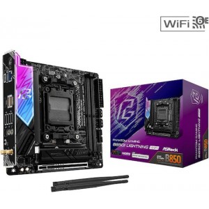 ASRock B850I Lightning WiFi Motherboard Mini ITX με AMD AM5 Socket (90-MXBQR0-A0UAYZ)