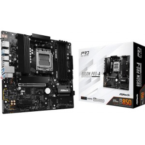 ASRock B850M Pro-A Motherboard Micro ATX με AMD AM5 Socket (90-MXBR80-A0UAYZ)