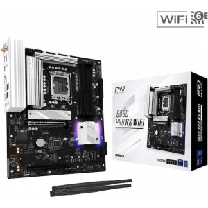 ASRock B860 Pro RS WiFi Motherboard ATX με Intel 1851 Socket (90-MXBRK0-A0UAYZ)