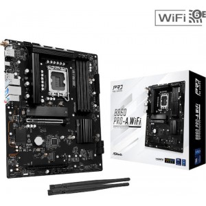 ASRock B860 Pro-A WiFi Motherboard ATX με Intel 1851 Socket (90-MXBRL0-A0UAYZ)