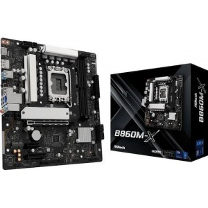 ASRock B860M-X Wi-Fi Motherboard Micro ATX με Intel 1851 Socket (90-MXBRX0-A0UAYZ)