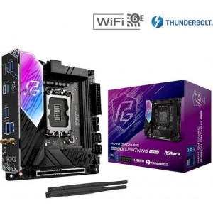 ASRock B860I Lightning WiFi Motherboard Mini ITX με Intel 1851 Socket (90-MXBRZ0-A0UAYZ)