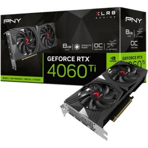 PNY GeForce RTX 4060 Ti 8GB GDDR6 VERTO OC Κάρτα Γραφικών (VCG4060T8DFXPB1-O) (VCG4060T8DFXPB1-O)
