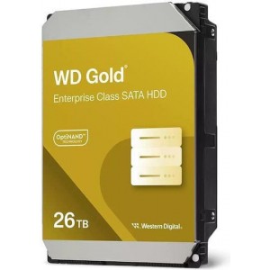 Western Digital Gold Enterprise Class 26TB HDD Σκληρός Δίσκος 3.5" SATA III 7200rpm με 512MB Cache για Server / Καταγραφικό WD261KRYZ (WD261KRYZ)