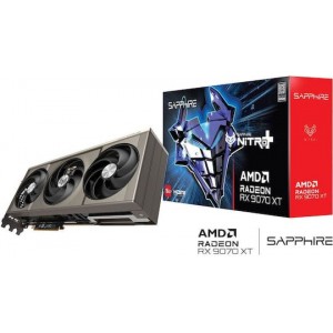 Sapphire Radeon RX 9070 XT 16GB GDDR6 Nitro+ Κάρτα Γραφικών (11348-01-20G) (11348-01-20G)