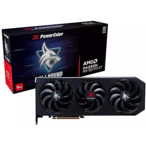 PowerColor Radeon RX 9070 XT 16GB GDDR6 Hellhound Κάρτα Γραφικών (RX9070XT 16G-L/OC)