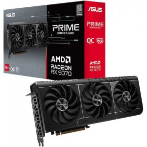 Asus Radeon RX 9070 16GB GDDR6 Prime OC Κάρτα Γραφικών (90YV0LI1-M0NA00) (90YV0LI1-M0NA00)