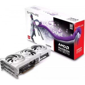 Sapphire Radeon RX 9070 16GB GDDR6 Pure Gaming OC Κάρτα Γραφικών 11349-02-20G (11349-02-20G)