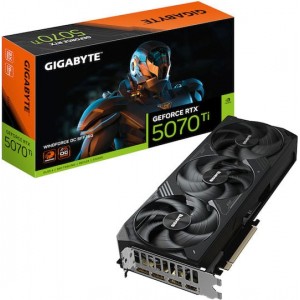 Gigabyte GeForce RTX 5070 Ti 16GB GDDR7 Aorus Windforce OC SFF Κάρτα Γραφικών (GV-N507TWF3OC-16GD) (GV-N507TWF3OC-16GD)