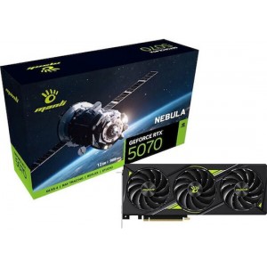 Manli GeForce RTX 5070 12GB GDDR7 Nebula Κάρτα Γραφικών N76450700M36340