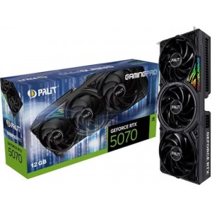 Palit GeForce RTX 5070 12GB GDDR7 GamingPro Κάρτα Γραφικών (NE75070019K9-GB2050A) (NE75070019K9-GB2050A)