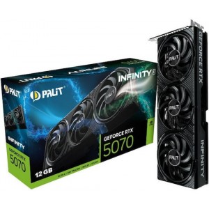 Palit GeForce RTX 5070 12GB GDDR7 Infinity 3 Κάρτα Γραφικών NE75070019K9-GB2050S (NE75070019K9-GB2050S)