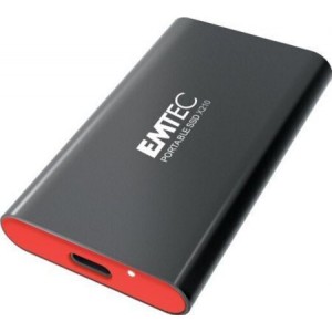 Emtec X210 Elite USB-C Εξωτερικός SSD 2TB 2.5" Μαύρο (ECSSD2TX210)