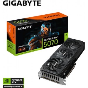 Gigabyte GeForce RTX 5070 12GB GDDR7 Windforce OC Κάρτα Γραφικών (GV-N5070WF3OC-12GD) (GV-N5070WF3OC-12GD)
