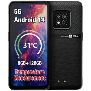AGM X6 5G Dual SIM (8GB/128GB) Μαύρο