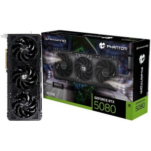 Gainward GeForce RTX 5080 16GB GDDR7 Phantom Κάρτα Γραφικών NE75080019T2-GB2030P