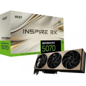 MSI GeForce RTX 5070 12GB GDDR7 Inspire 3X OC Κάρτα Γραφικών V532-006R (V532-006R)