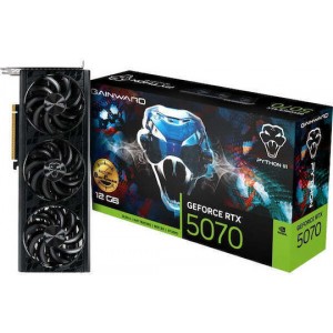 Gainward GeForce RTX 5070 12GB GDDR7 Python III OC Κάρτα Γραφικών NE75070S19K9-GB2050T