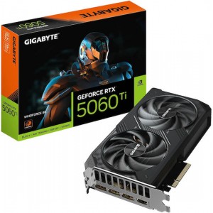 Gigabyte GeForce RTX 5060 Ti 8GB GDDR7 Windforce Κάρτα Γραφικών GV-N506TWF2-8GD (GV-N506TWF2-8GD)