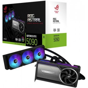 Asus GeForce RTX 5090 32GB GDDR7 ROG Astral LC Κάρτα Γραφικών 90YV0LW3-M0NA00 (90YV0LW3-M0NA00)