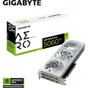 Gigabyte GeForce RTX 5060 Ti 8GB GDDR7 Aero OC Κάρτα Γραφικών GV-N506TAERO OC-8GD (GV-N506TAERO OC-8GD)