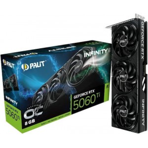 Palit GeForce RTX 5060 Ti 8GB GDDR7 Infinity 3 OC Κάρτα Γραφικών NE7506TS19P1-GB2062S (NE7506TS19P1-GB2062S)