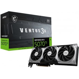 MSI GeForce RTX 5070 Ti 16GB GDDR7 Ventus 3X OC Κάρτα Γραφικών (V531-092R)