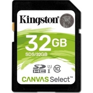 KINGSTON 32GB SD Canvas Select (SDS/32BG)